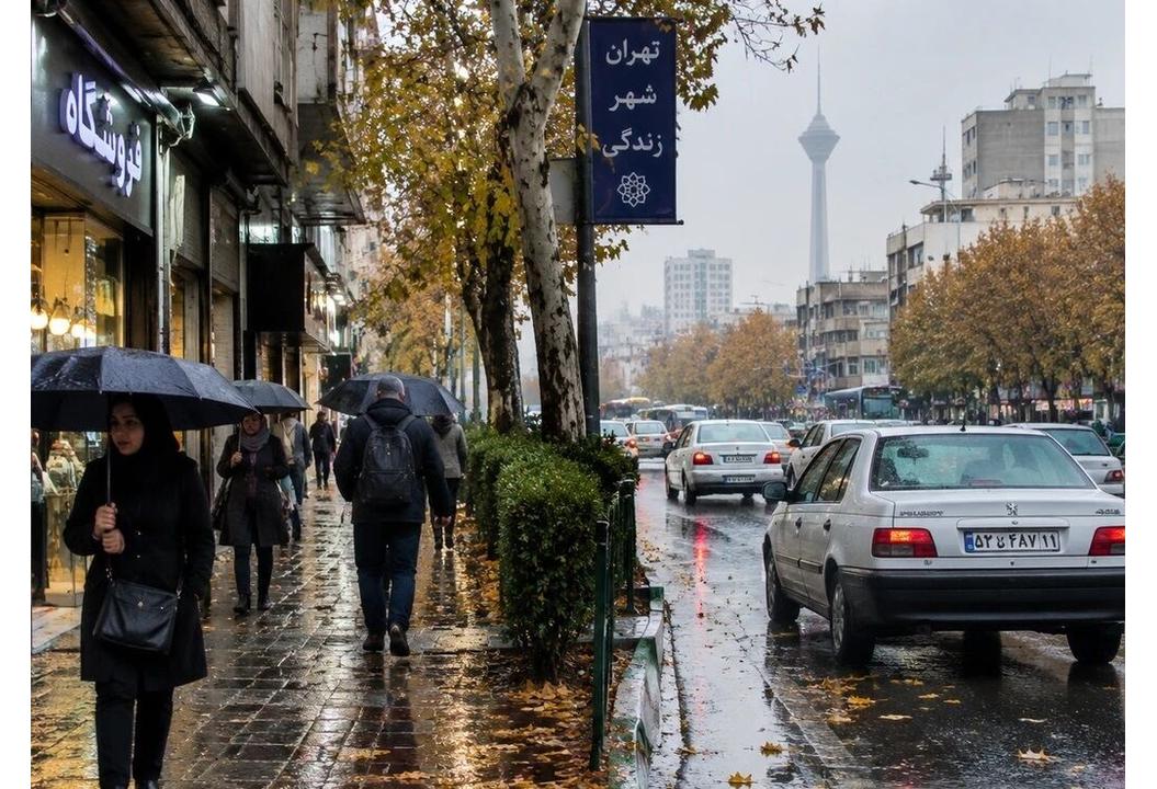 رگبار باران و رعد و برق در ۹ استان/ بارش برف در ارتفاعات برخی استان‌ها