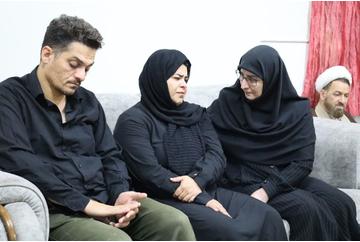 معاون وزیر آموزش و پرورش با خانواده دانش‌آموز جان‌باخته سانحه تصادف در اردکان دیدار کرد