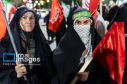 تجمع شبانه مردم تبریز با حضور کاروان دوچرخه‌سواران ترکیه‌ای
