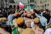 تشییع پیکر شهید مدافع امنیت در قم