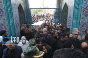 تشییع پیکر شهیده «نصرت افتخاری» در زاهدان