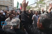 تشییع پیکر شهیده «نصرت افتخاری» در زاهدان