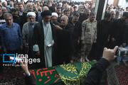 تشییع پیکر شهیده «نصرت افتخاری» در زاهدان